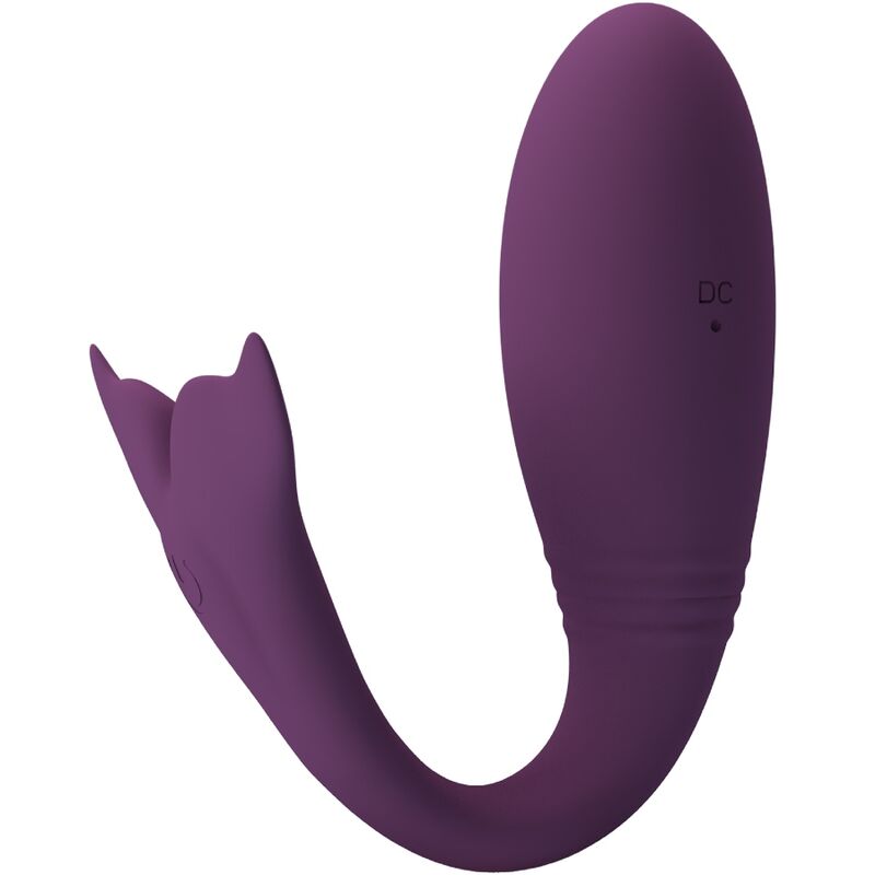 PRETTY LOVE - VIBRADOR JAYLEEN CON CONTROL REMOTO, COLOR MORADO