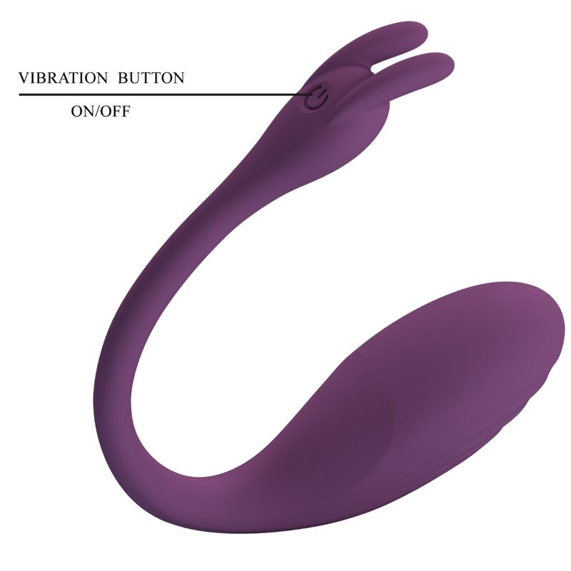PRETTY LOVE - TÉLÉLÉCOMMANDE CATALINA VIBRATOR APP VIOLET