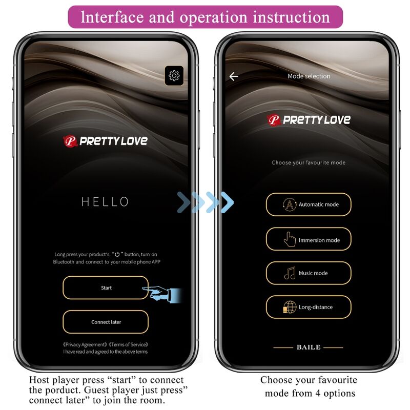 PRETTY LOVE - PLUG ANAL CONTROLADO POR APP JEFFERSON PURPLE