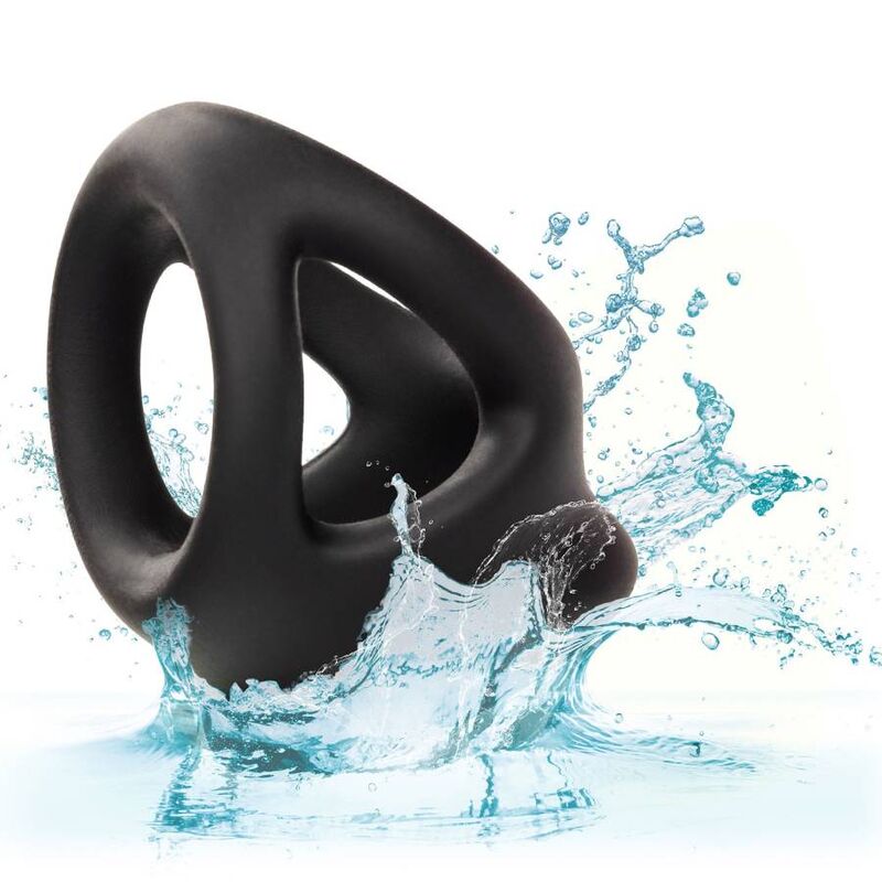 CALEXOTICS - ALPHA DUAL CAGE BLACK RING