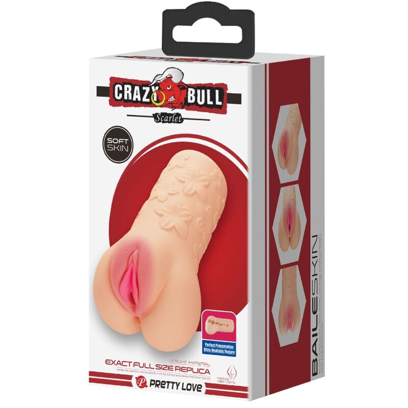 CRAZY BULL - ÉCARLATE MASTUBADOR IN VAGIN FORME