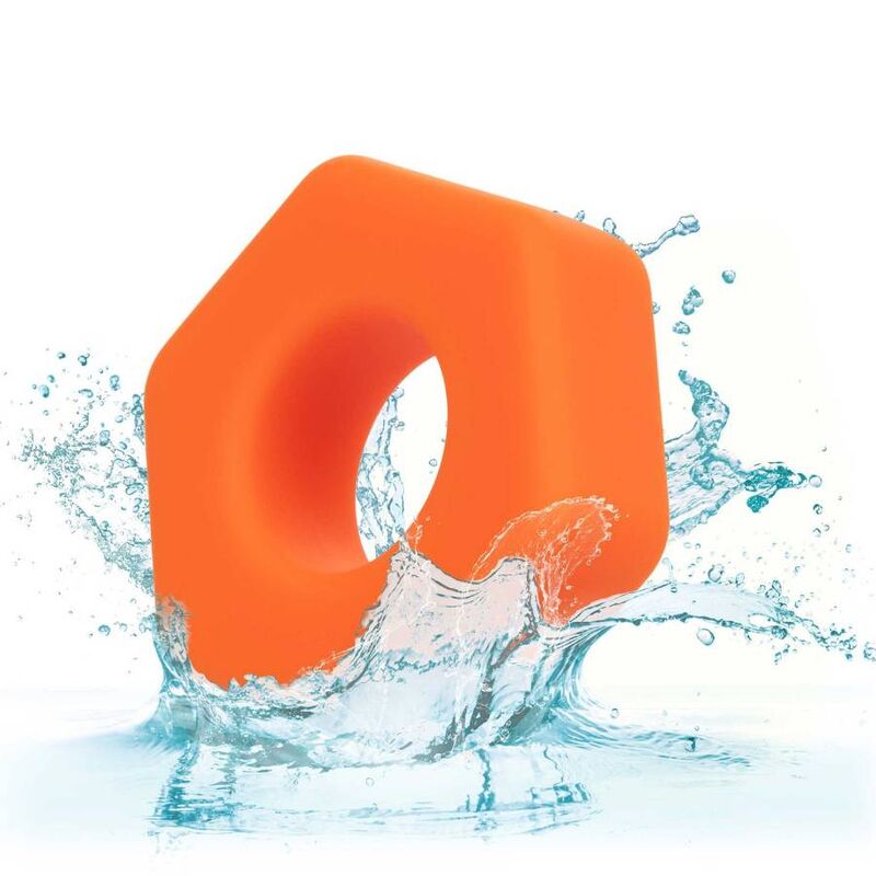 CALEXOTICS - ANILLO DE EXTENSIÓN SEXAGONAL NARANJA ALPHA