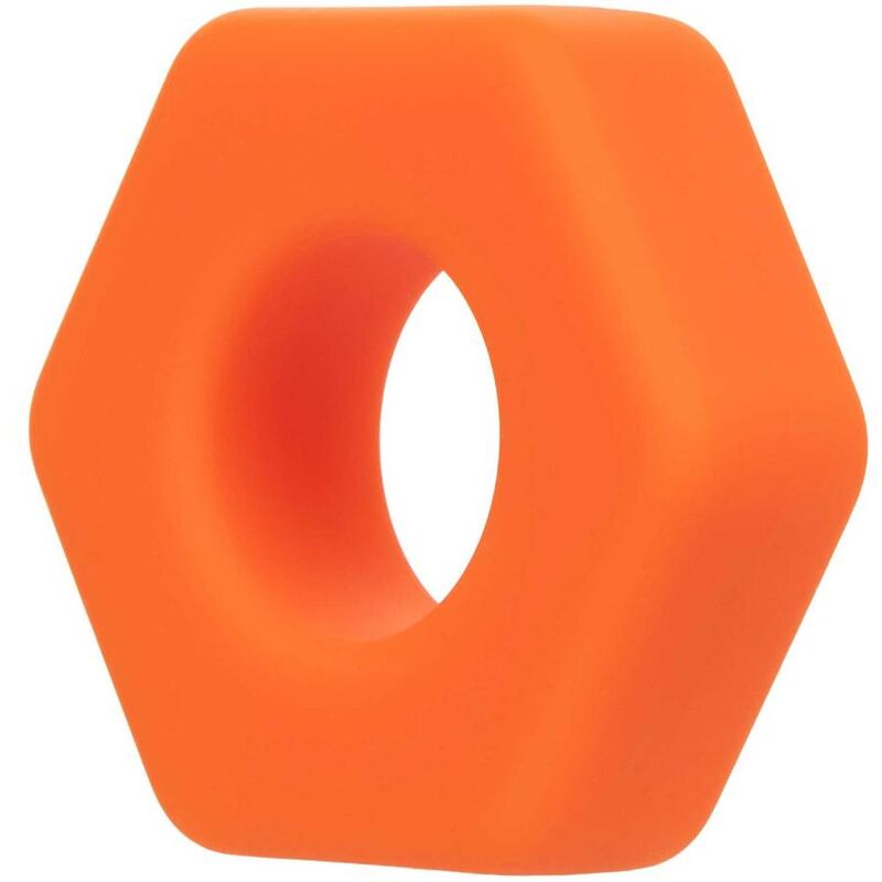 CALEXOTICS - ANILLO DE EXTENSIÓN SEXAGONAL NARANJA ALPHA