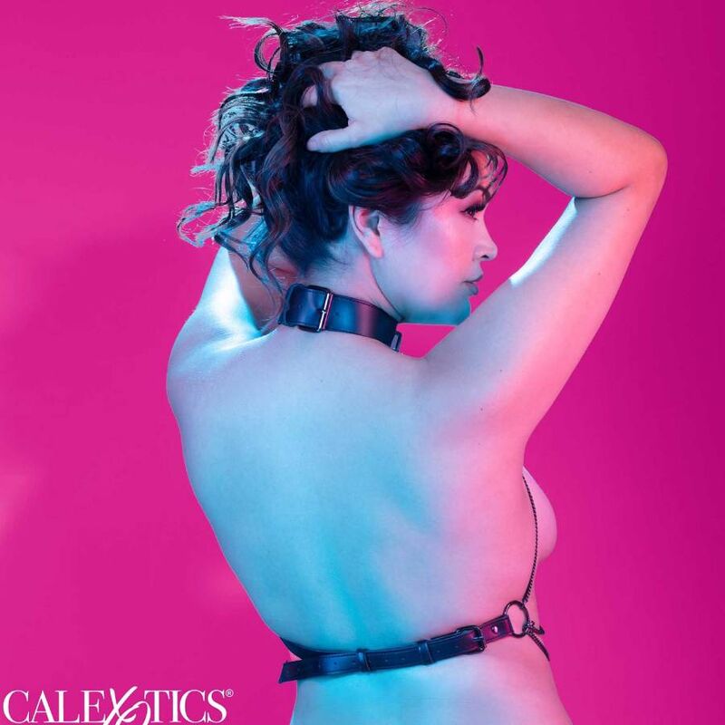 CALEXOTICS - ARNÉS DE COLLAR MULTICADENA EUPHORIA TALLA GRANDE