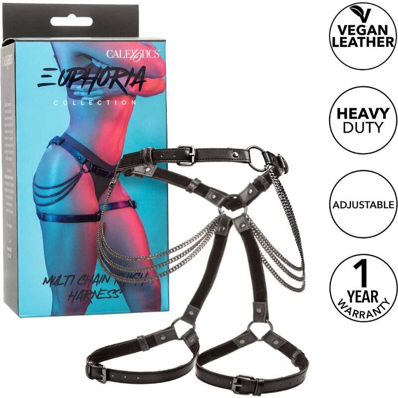 CALEXOTICS - ARNÉS DE MUSLO MULTICANAL EUPHORIA