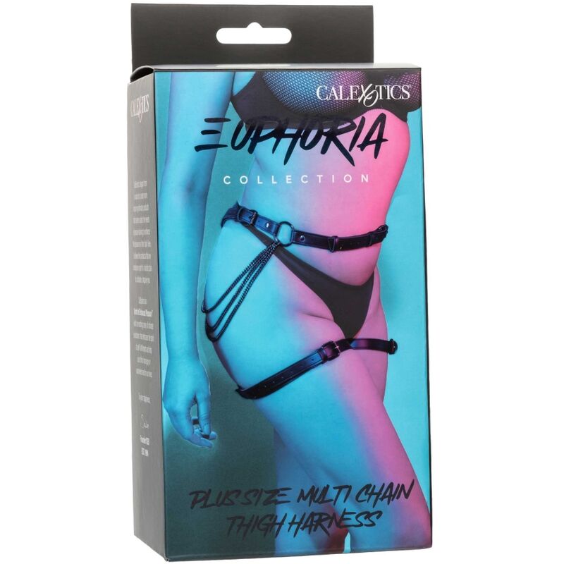 CALEXOTICS - ARNÉS DE MUSLO MULTICANAL EUPHORIA TALLA GRANDE
