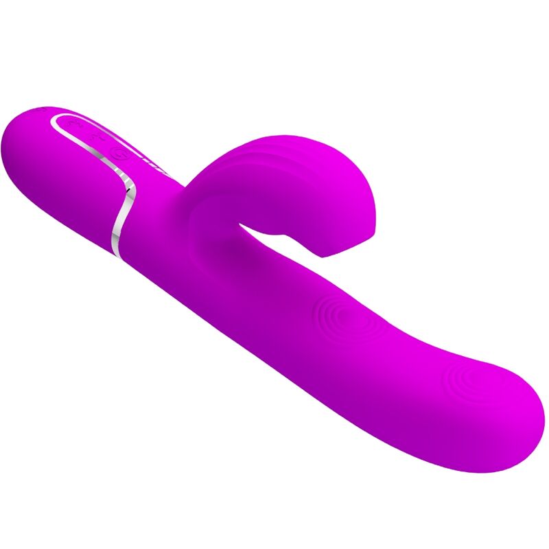 PRETTY LOVE - VIBRATEUR POINT G MULTIFONCTION 3 IN 1 PERLITA VIOLET