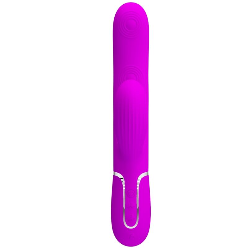 PRETTY LOVE - VIBRATEUR POINT G MULTIFONCTION 3 IN 1 PERLITA VIOLET