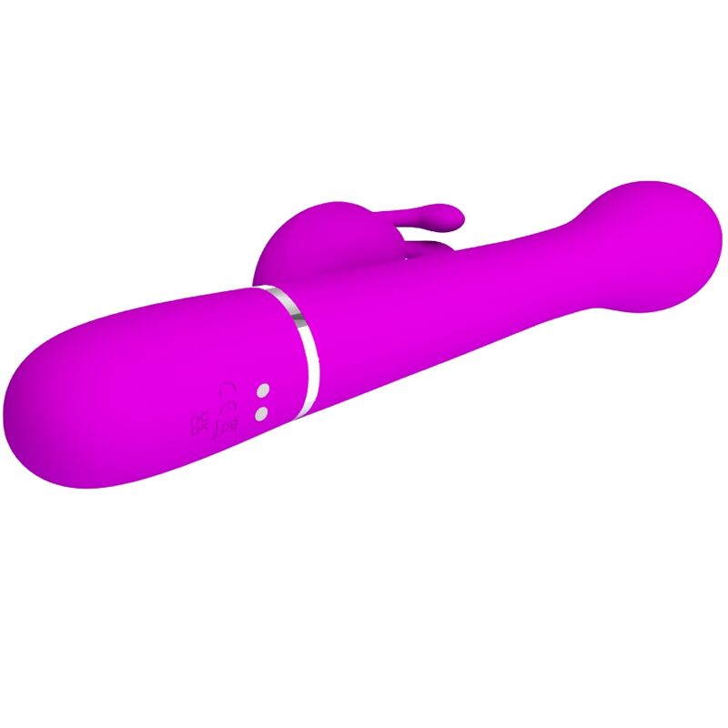 PRETTY LOVE - VIBRATEUR DEJON RABBIT 3 IN 1 MULTIFONCTION VIOLET