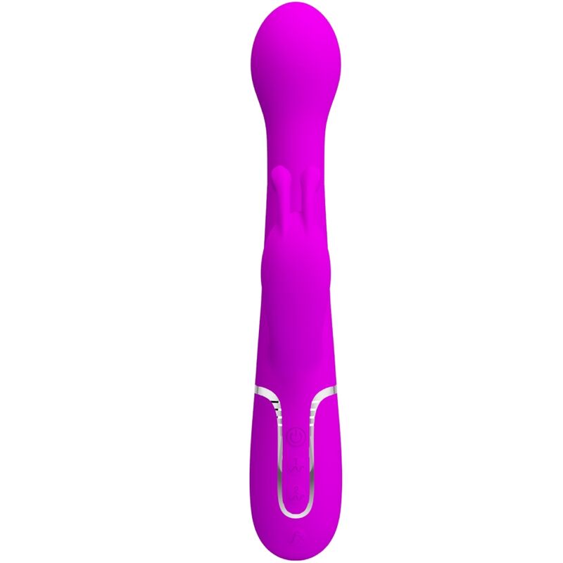 PRETTY LOVE - VIBRATEUR DEJON RABBIT 3 IN 1 MULTIFONCTION VIOLET