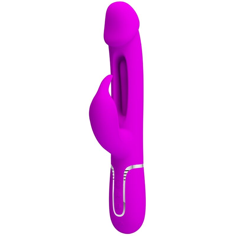 PRETTY LOVE - VIBRATEUR DEJON RABBIT 3 IN 1 MULTIFONCTION FUCHSIA
