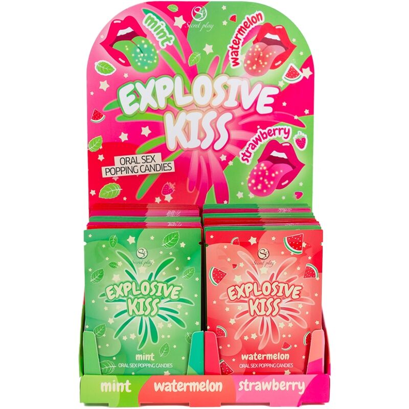 SECRET PLAY - EXPOSITOR DE DULCES EXPLOSIVOS (48 UNIDADES)