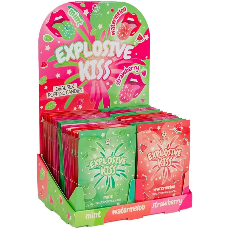 SECRET PLAY - EXPOSITOR DE DULCES EXPLOSIVOS (48 UNIDADES)