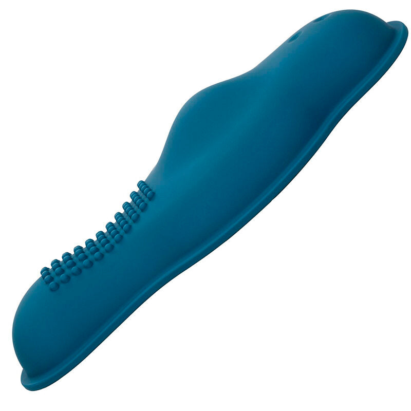 CALEXOTICS - RIDER MASSAGER DOUBLE MOTEUR TÉLÉLÉCOMMANDE BLEU