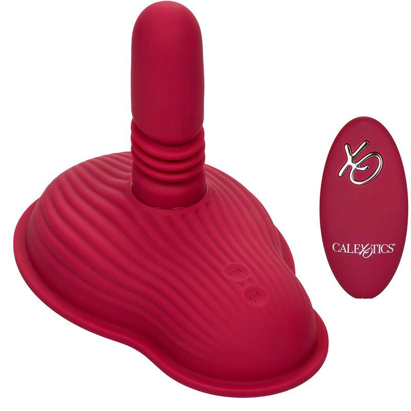 CALEXOTICS - RIDER MASSAGER DOUBLE MOTEUR TÉLÉLÉCOMMANDE ROUGE
