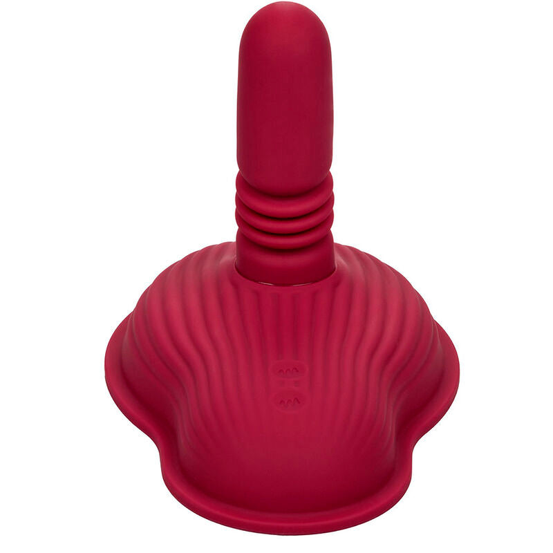 CALEXOTICS - RIDER MASSAGER DOUBLE MOTEUR TÉLÉLÉCOMMANDE ROUGE