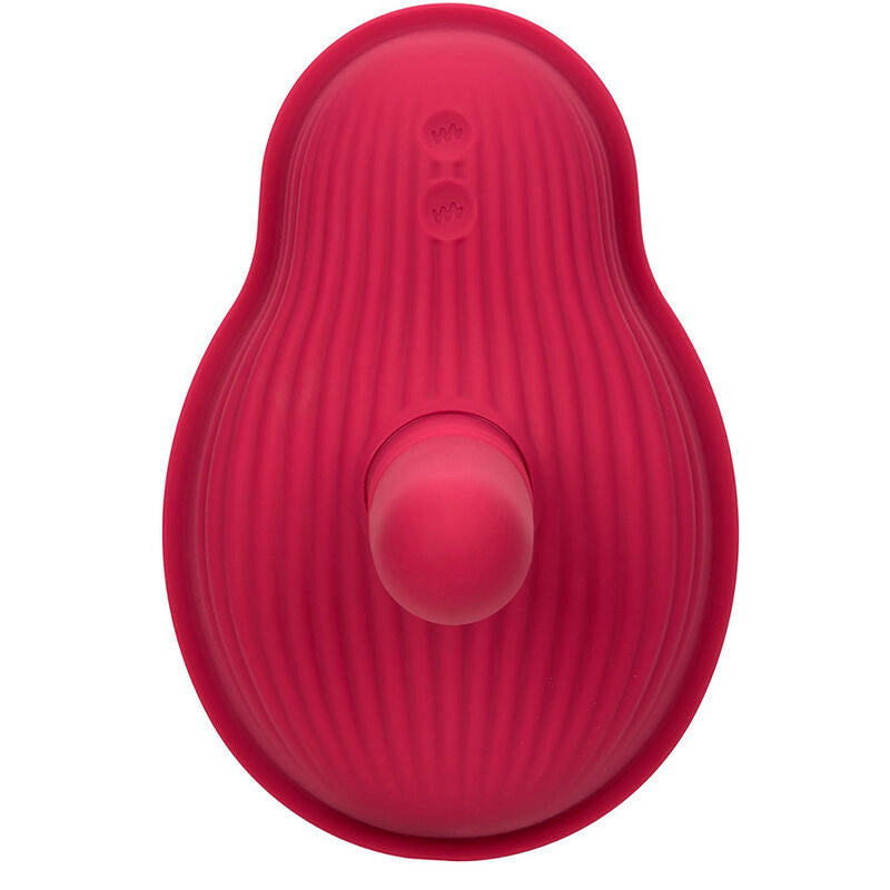 CALEXOTICS - RIDER MASSAGER DOUBLE MOTEUR TÉLÉLÉCOMMANDE ROUGE