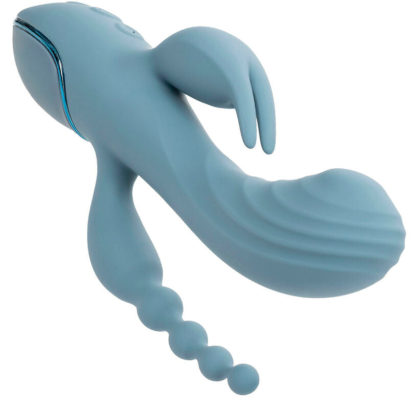 CALEXOTICS - VIBRATEUR TRIPLE ECSTASY GRAY