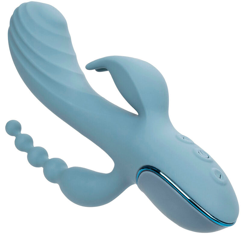 CALEXOTICS - VIBRATEUR TRIPLE ECSTASY GRAY