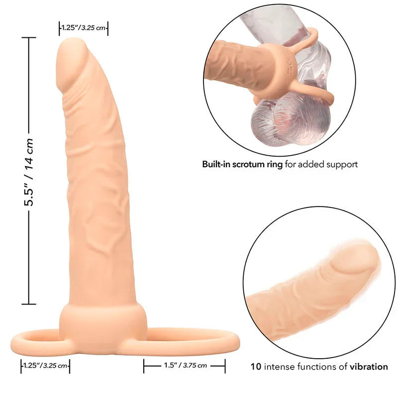 Calexotics – Performance Maxx Rechargeable Double Pénétrateur Peau Claire
