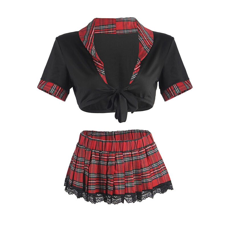 SUBBLIME - SEXY SCHOOLGIRL COSTUME WITH S/M TOP