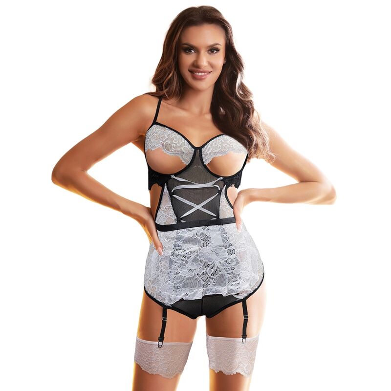 SUBBLIME - MAID BODYSUIT S/M