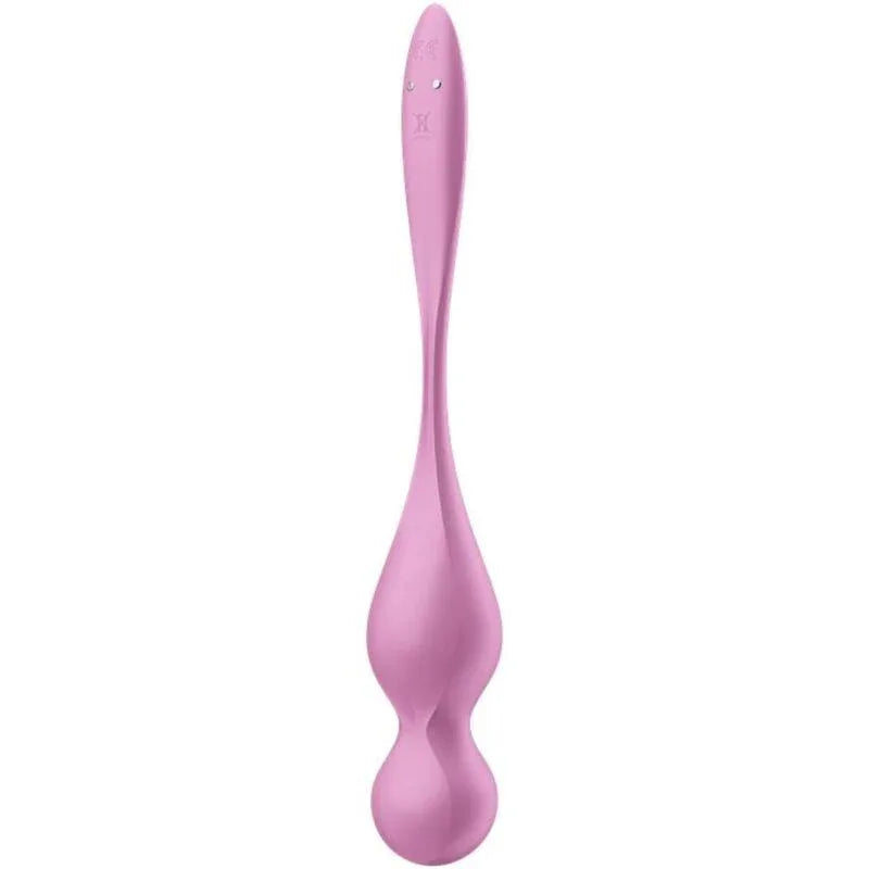 Satisfyer Love Birds 1 rose, vue avant légèrement inclinée