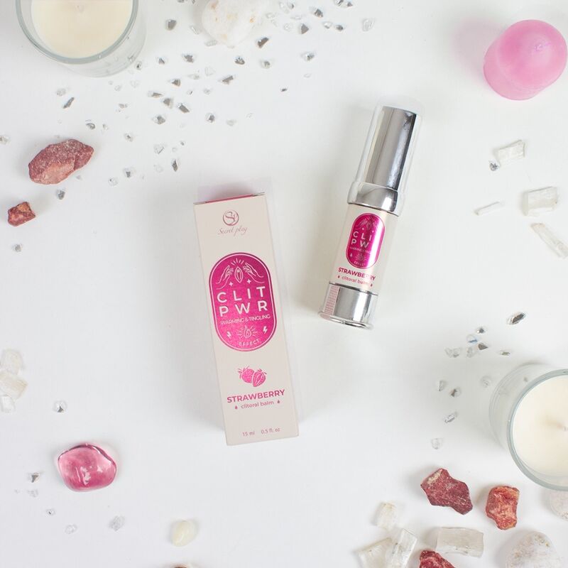SECRET PLAY - STRAWBERRY CLITORIS BALM CLIT PWR