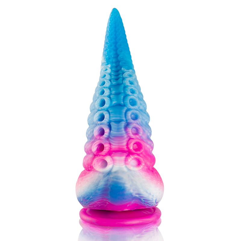 ÉPICO - DILDO DE TENTÁCULOS AZULES GRANDES DE PHORCYS