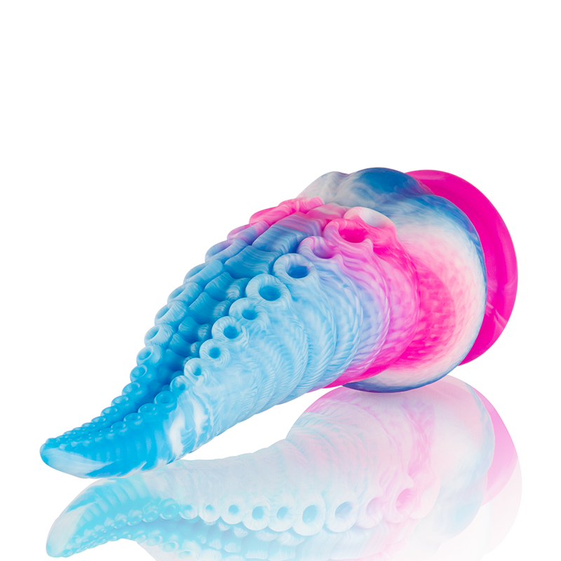 ÉPICO - DILDO DE TENTÁCULOS AZULES GRANDES DE PHORCYS