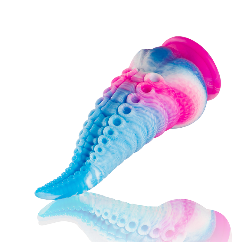 ÉPICO - DILDO DE TENTÁCULOS AZULES GRANDES DE PHORCYS