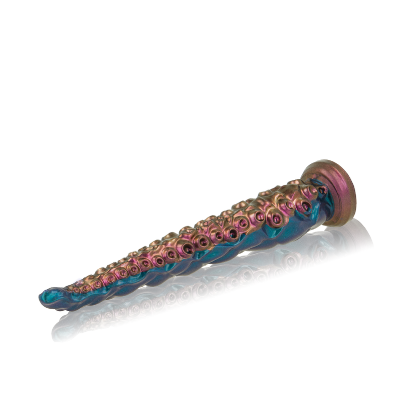 ÉPICO - DILDO DE TENTÁCULOS FINOS DE TAMAÑO PEQUEÑO DE CHARYBDIS