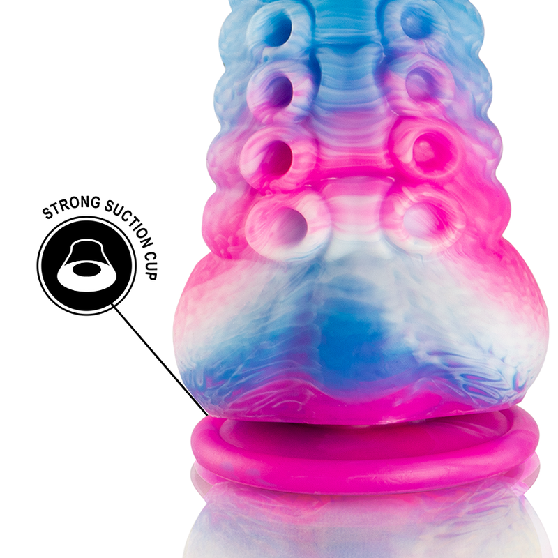 ÉPICO - DILDO DE TENTÁCULOS AZULES GRANDES DE PHORCYS