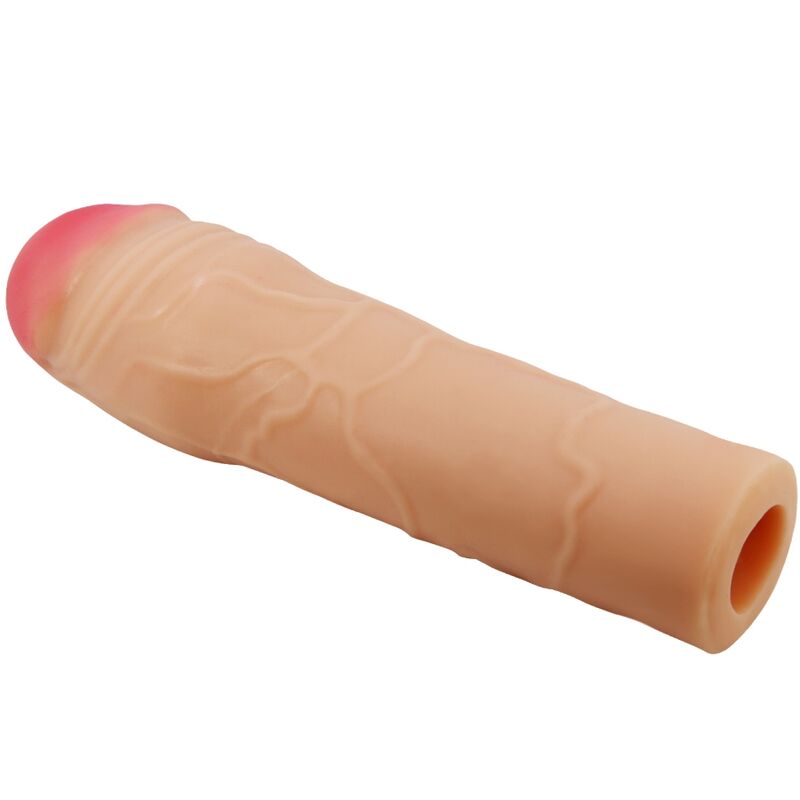 PRETTY LOVE - CADENA EXTENSORA DE PENE CUBIERTA CARNE