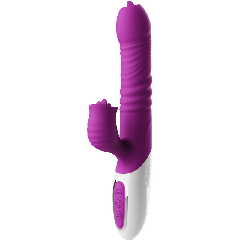 ARMONY - DOUBLE TONGUE VIBRATOR AND VIOLET HEAT EFFECT