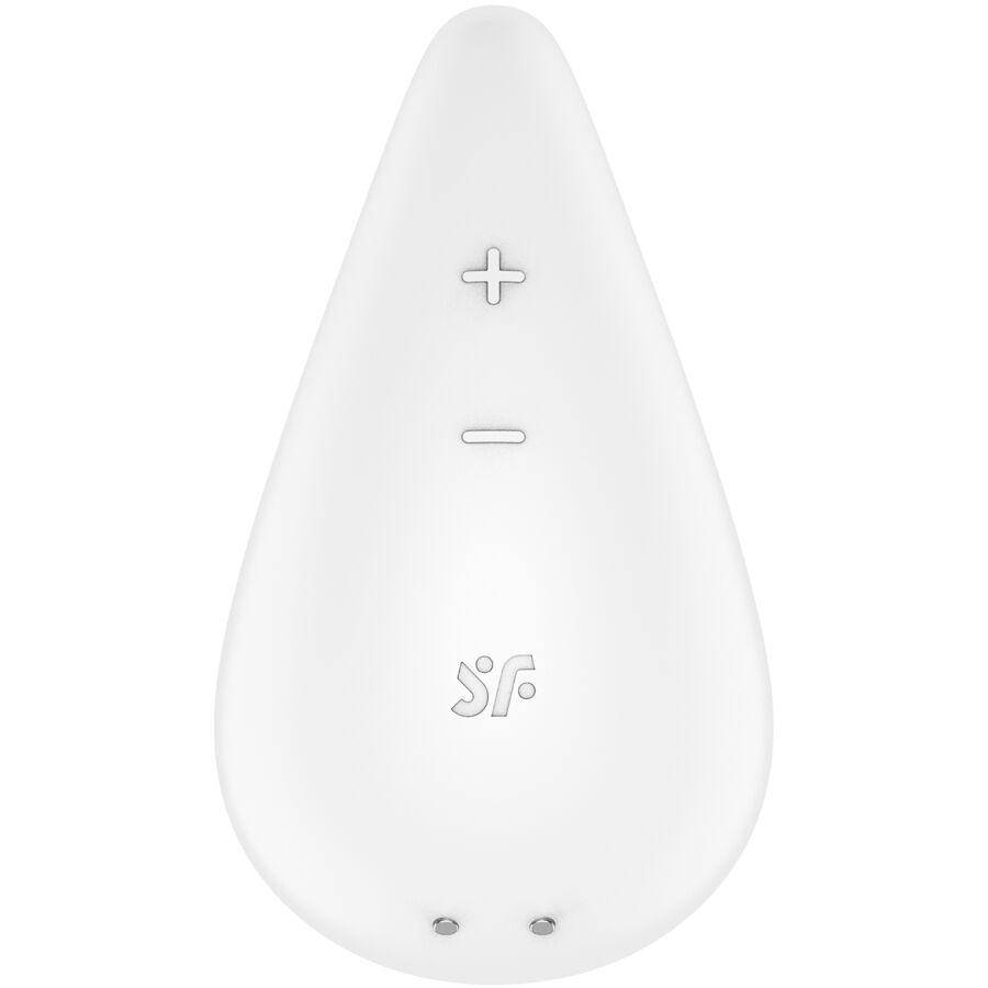 SATISFYER - VIBRATEUR DEW DROP LAY-ON BLEU