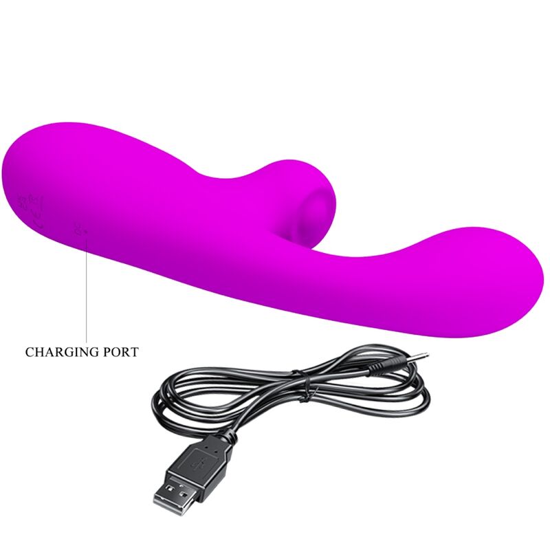 PRETTY LOVE - VIBRADOR ESTIMULADOR SKYLAR MORADO