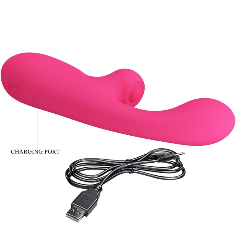PRETTY LOVE - VIBRADOR ESTIMULADOR SKYLAR ROSA