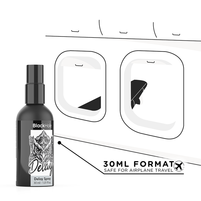 BLACK HOLE - RETARDANT STUDY FORTE SPRAY 30 ML