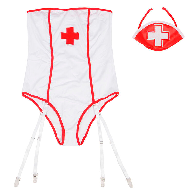 SUBBLIME - DISFRAZ DE ENFERMERA SEXY CON PELUCHE L/XL