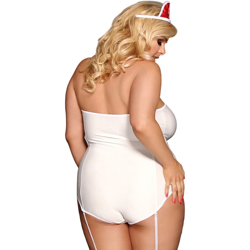 SUBBLIME - DISFRAZ DE ENFERMERA SEXY CON PELUCHE L/XL