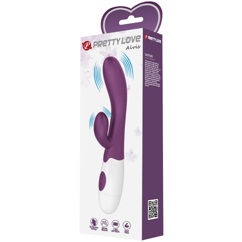 PRETTY LOVE - ALVIS PURPLE RABBIT & G-SPOT VIBRATOR