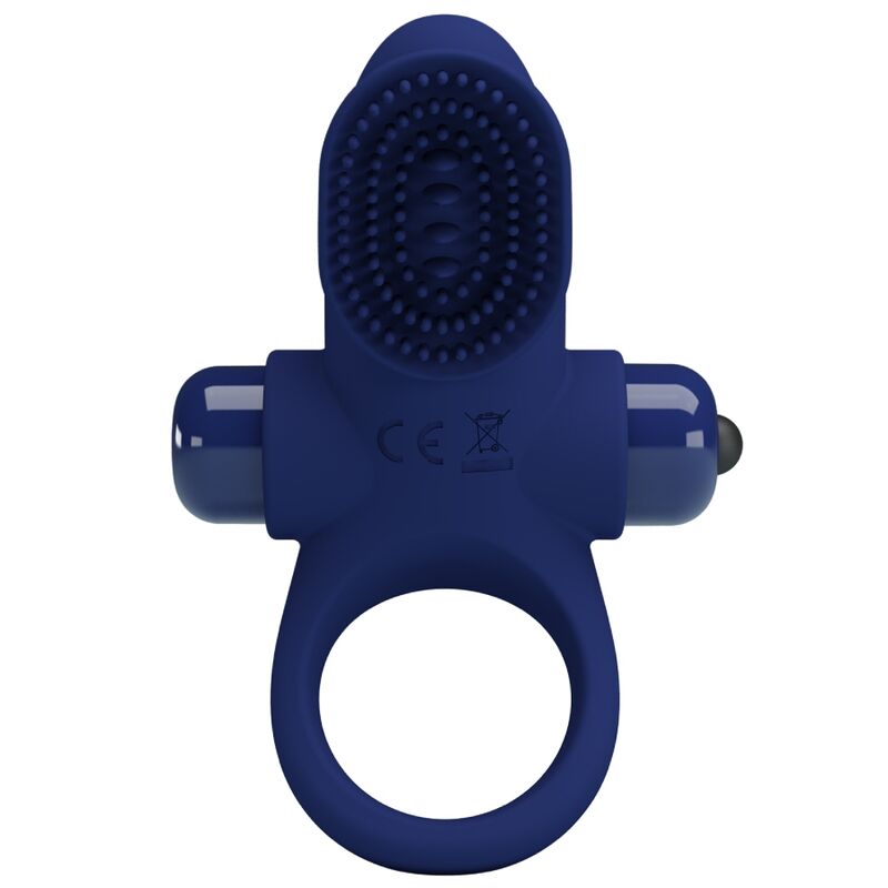 PRETTY LOVE - ANILLO VIBRADOR AZUL