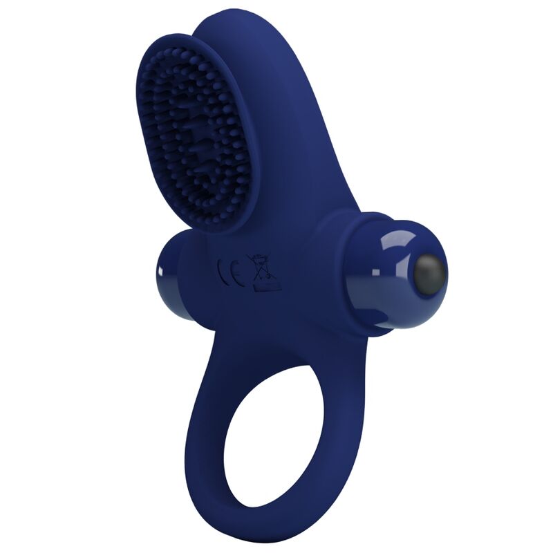 PRETTY LOVE - ANILLO VIBRADOR AZUL