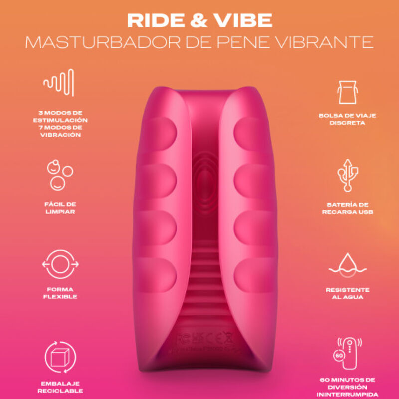 DUREX - MASTURBADOR VIBRADOR JUGUETE VIBRADOR