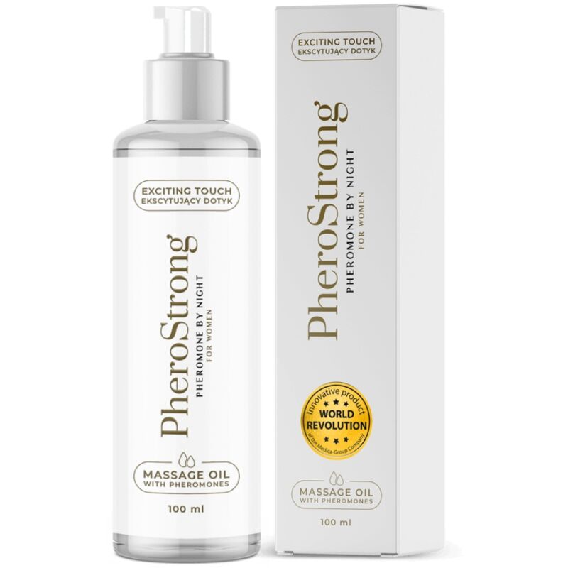 PHEROSTRONG - ACEITE DE MASAJE NOCTURNO PARA MUJERES 100 ML