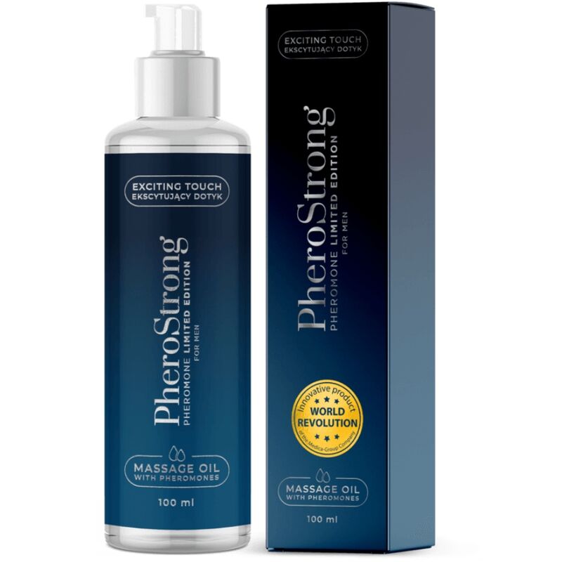 PHEROSTRONG - HUILE DE MASSAGE ÉDITION LIMITÉE FOR HOMME 100 ML