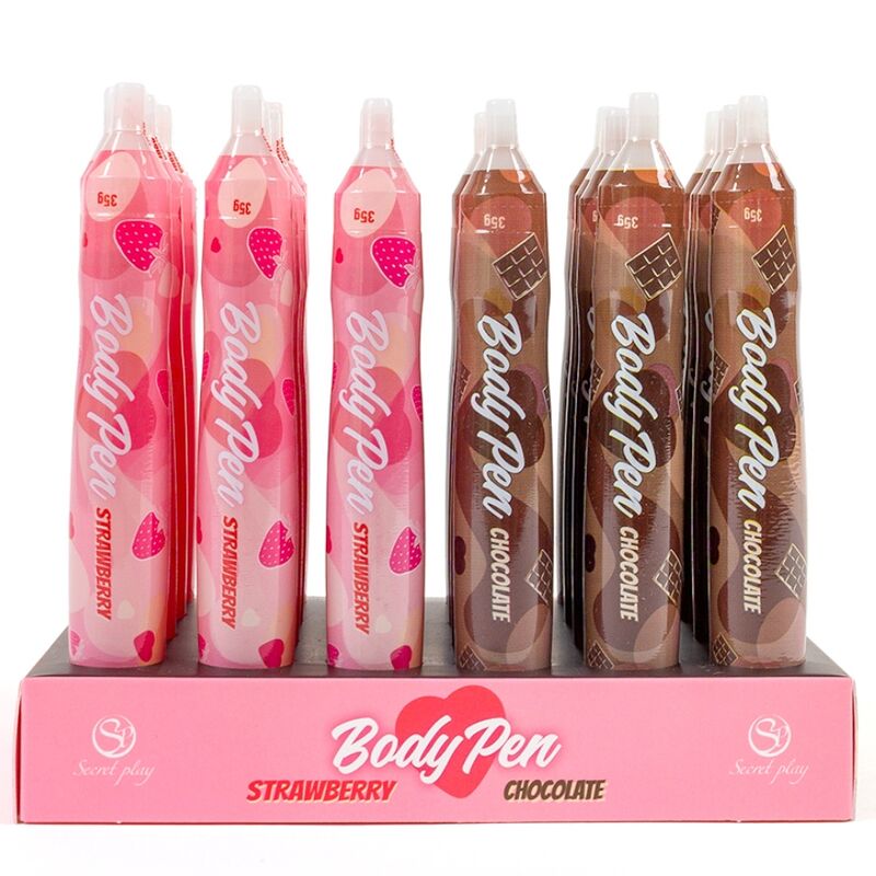 SECRET PLAY - PRESENTOIR STYLO CORPS 24 UNITS