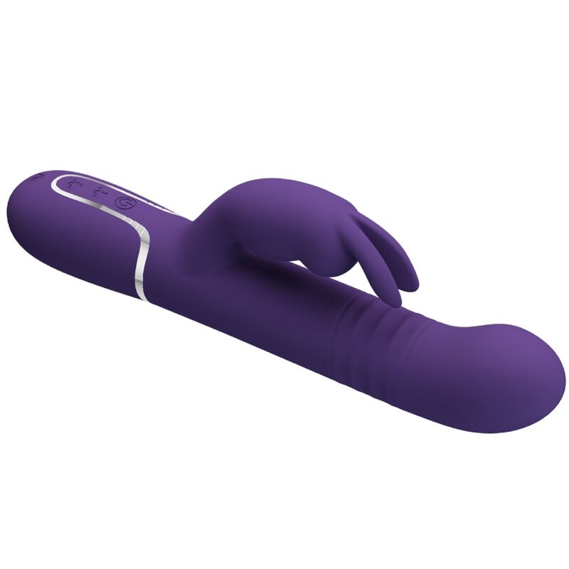 PRETTY LOVE - COALE VIBRADOR CONEJO 4 EN 1 MORADO