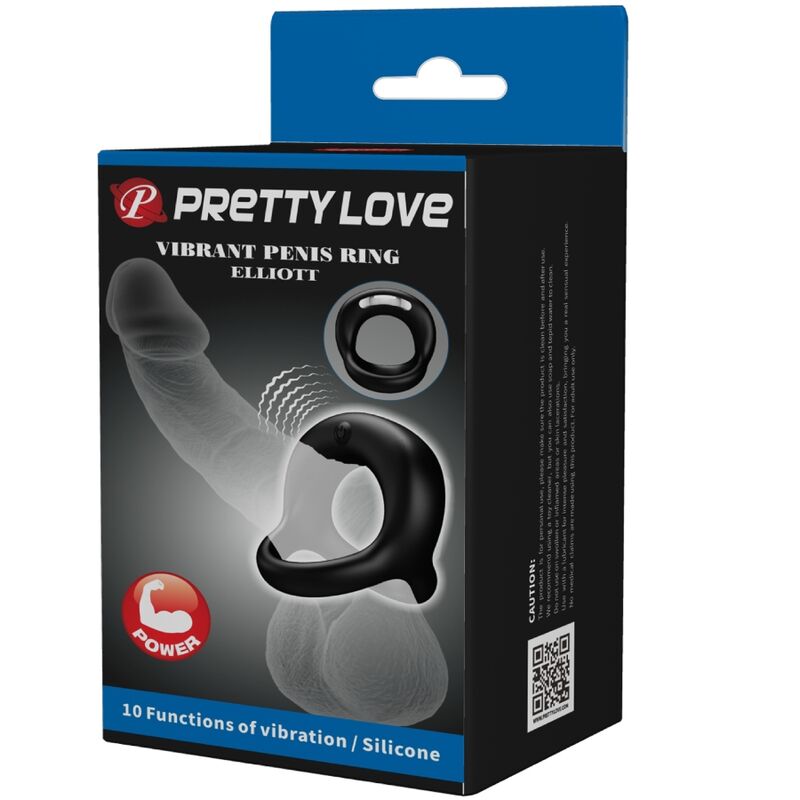 PRETTY LOVE - ANILLO VIBRADOR ELLIOTT ABLACK